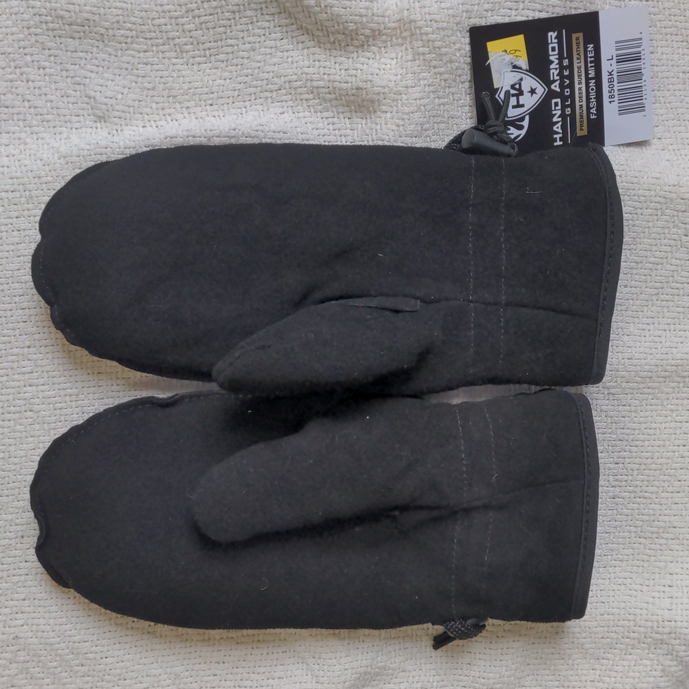 New suede deerskin fashion mittens